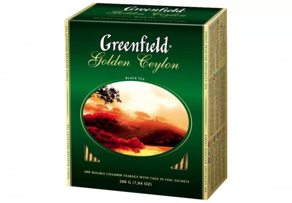 Greenfield GOLDEN CEYLON 100 пакетиков
