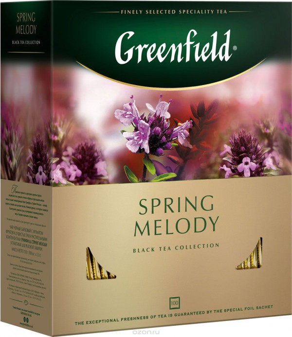 Greenfield SPRING MELODY 100 пакетиков