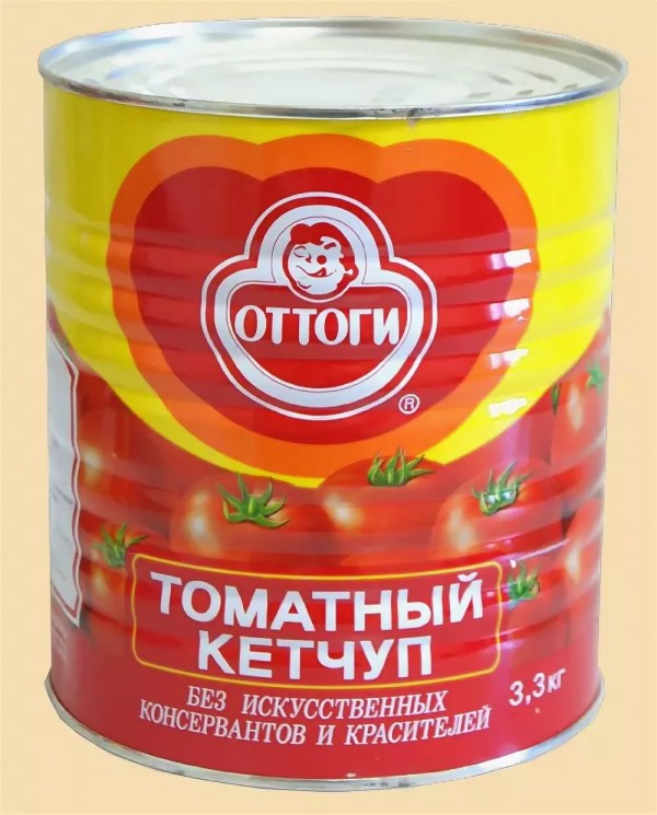 Кетчуп томатный Оттоги 3,3кг Корея