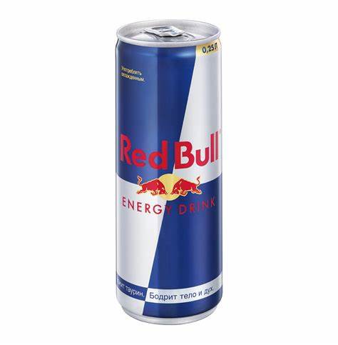 Red Bull, 0,47 л, Напиток энергетический, безалкогольный, газированный
