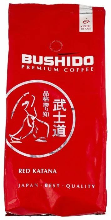 Кофе BUSHIDO Red Katana зерно 1000г