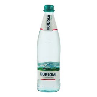 Вода Боржоми (Borjomi) 0,5л стекло газ