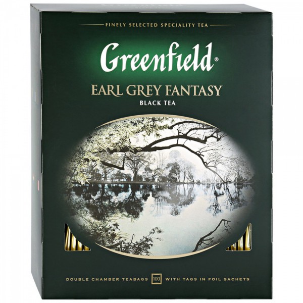 Greenfield EARL GREY FANTASY 100 пакетиков