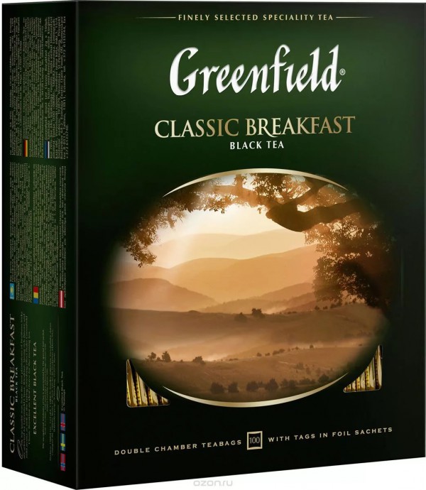 Greenfield CLASSIC BREAKFAST 100 пакетиков