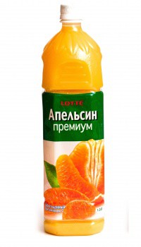 Нектар ЛОТТЕ Апельсин 1,5л