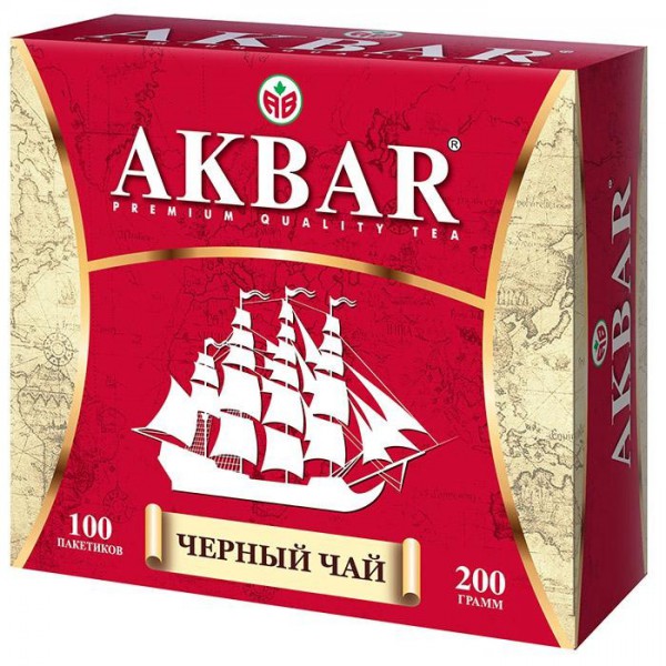Чай Акбар (корабль)100пак.