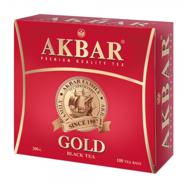 Чай Акбар Gold 100пак