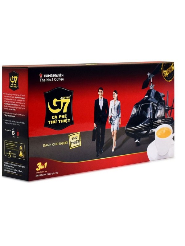Растворимый кофе фирмы «TrungNguyen» «G7» 3в1 21 пакетик